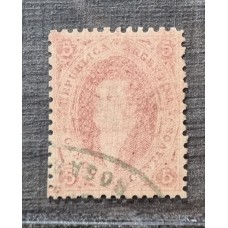 ARGENTINA 1865 GJ 20d RIVADAVIA DE 3ra TIRADA CON VARIEDAD PLANCHA RAYADA BIEN NOTABLE U$ 60 PERO ESTA PARA MAS, SU CALIDAD ES DE LUJO Y SU DENTADO PERFECTO, RARISIMO